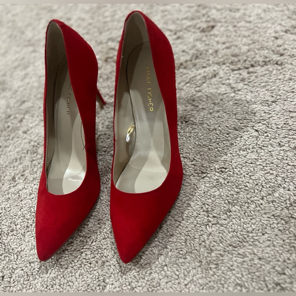 Elegant Red High Heels